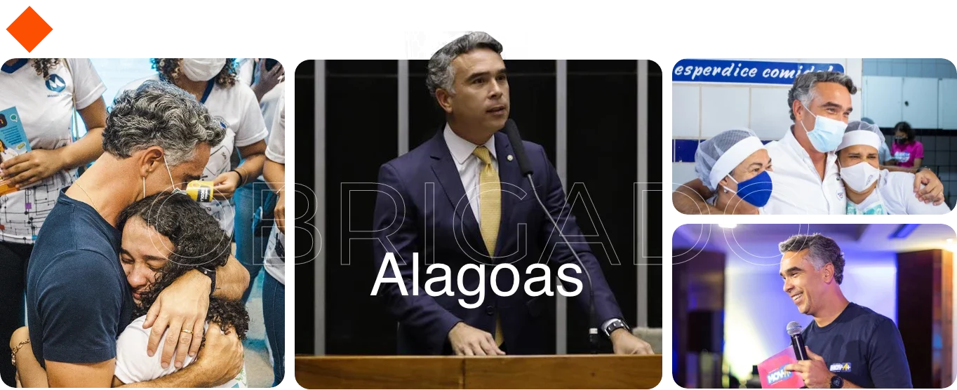 Banner Deputado federal Rafael Brito | Alagoas